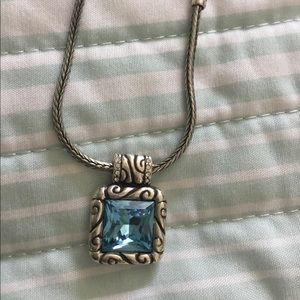 Brighton blue stone necklace